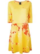Suzusan Tie-dye Midi Dress - Yellow