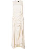 Joseph Gathered Strip Dress - Nude & Neutrals