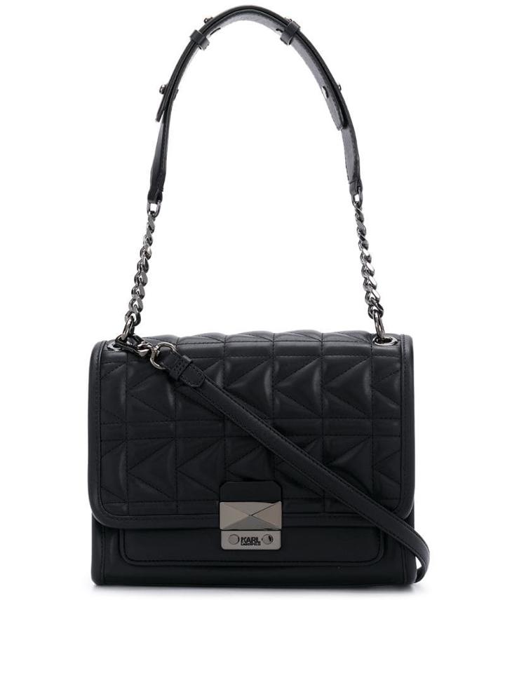 Karl Lagerfeld K/kuilted Shoulderbag - Black