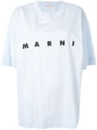 Marni Logo Print T-shirt - Blue