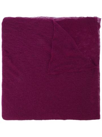 Botto Giuseppe Long Plain Scarf - Pink