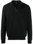 Paul & Shark Half Zip Sweatshirt - Black