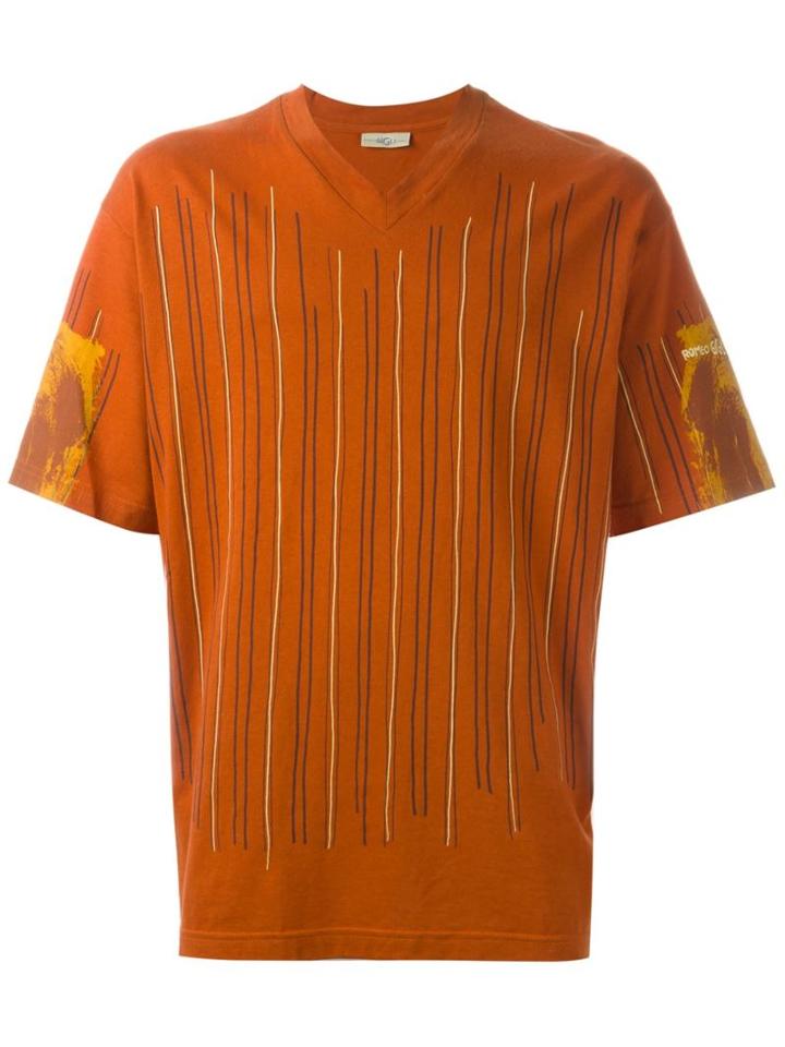 Romeo Gigli Vintage Striped T-shirt