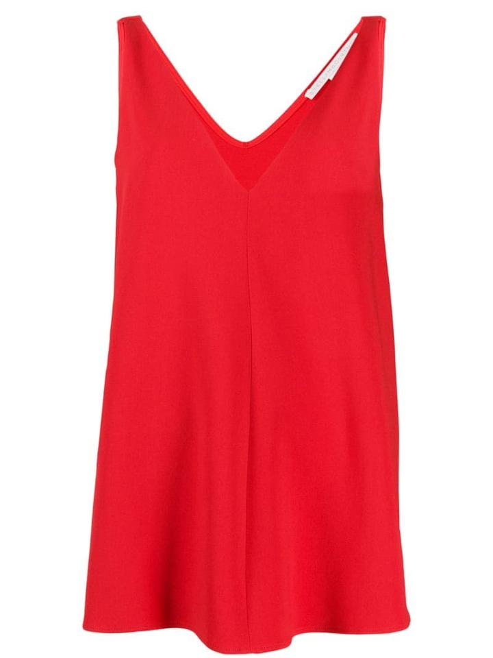 Stella Mccartney V-neck Sleeveless Top - Red