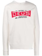 Deus Ex Machina Logo Sweatshirt - White