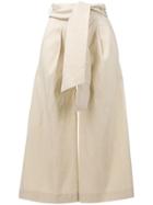 D.exterior Palazzo Pants - Neutrals