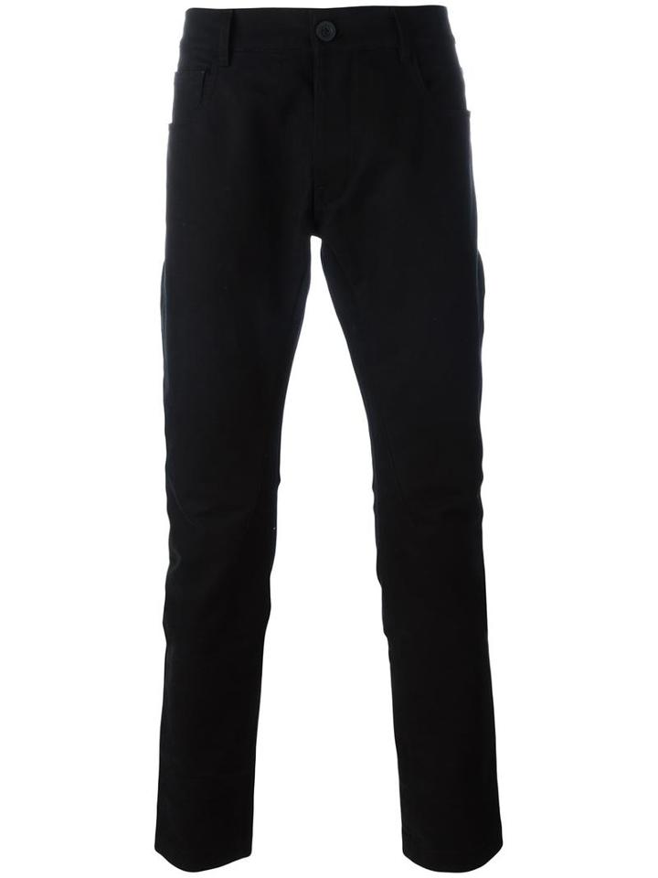 Rick Owens Slim-fit Jeans, Men's, Size: 48, Black, Cotton