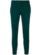 Twin-set Cropped Skinny Trousers - Green
