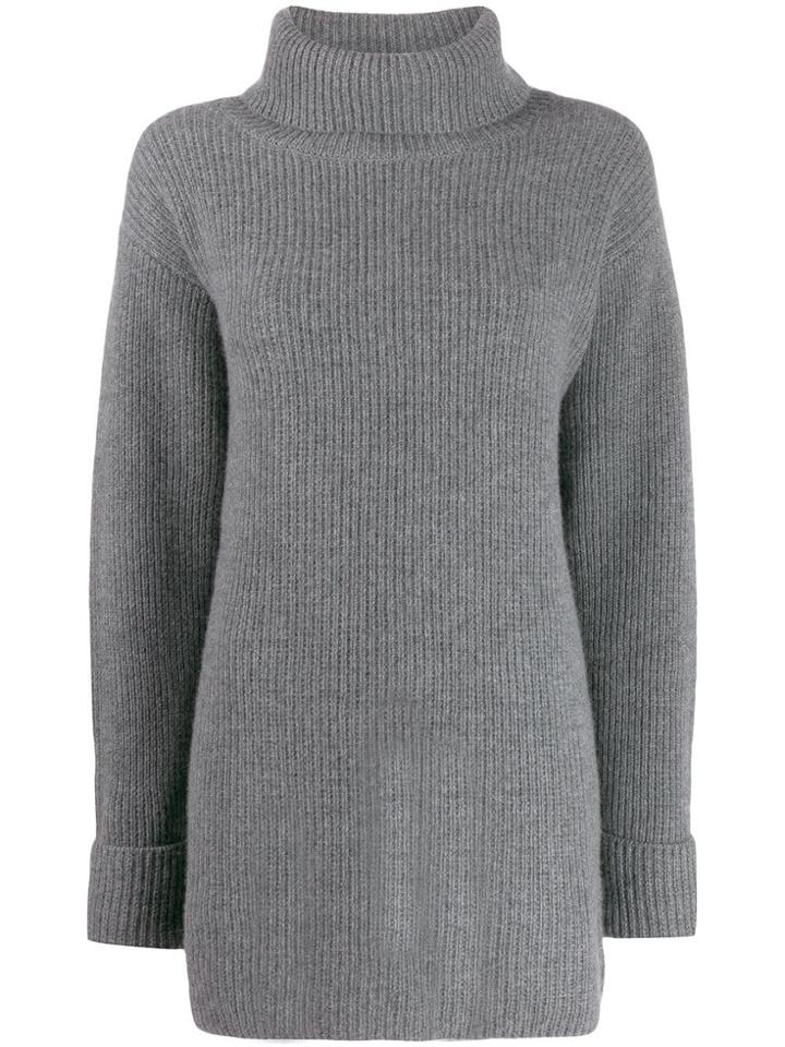 Le Kasha Arles Longline Jumper - Grey
