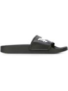 Palm Angels Logo Print Sliders
