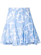 Macgraw Symphony Skirt, Women's, Size: 6, Blue, Silk