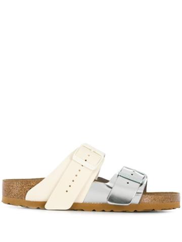 Rick Owens X Birkenstock Buckle Slides - Neutrals