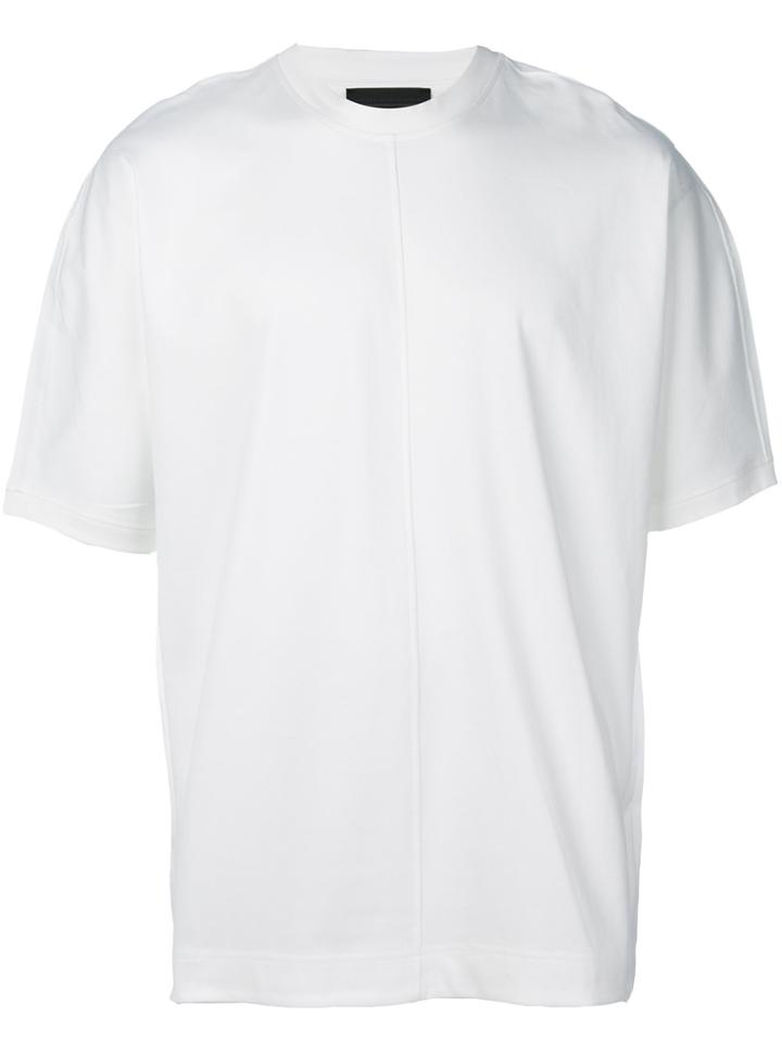 Diesel Black Gold Central Rib Detail T-shirt - White