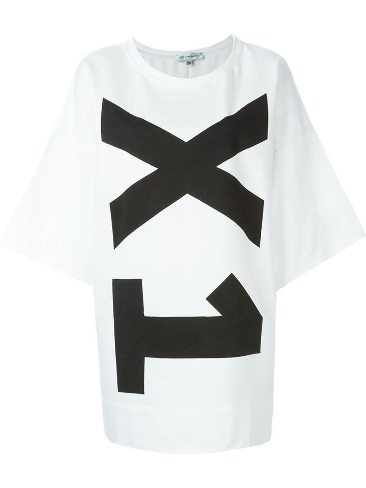 Io Ivana Omazic Logo Print T-shirt Dress