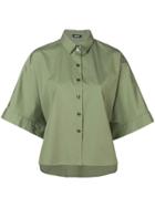 Jil Sander Navy Boxy Shirt - Green