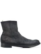 Officine Creative Zipped Ankle Boots - Grey