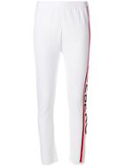Iceberg Side Stripe Logo Leggings - White