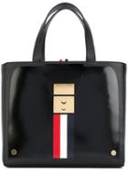 Thom Browne - Medium Tote Bag - Women - Leather - One Size, Black, Leather
