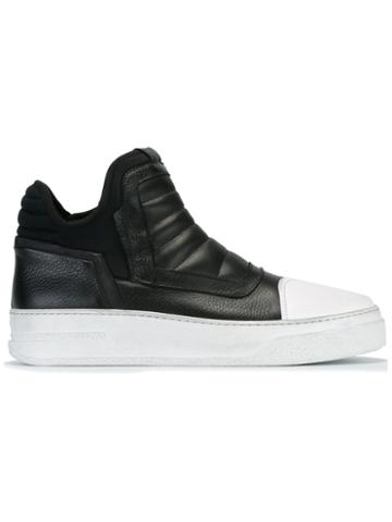 Bruno Bordese Quilted Tongue Sneakers