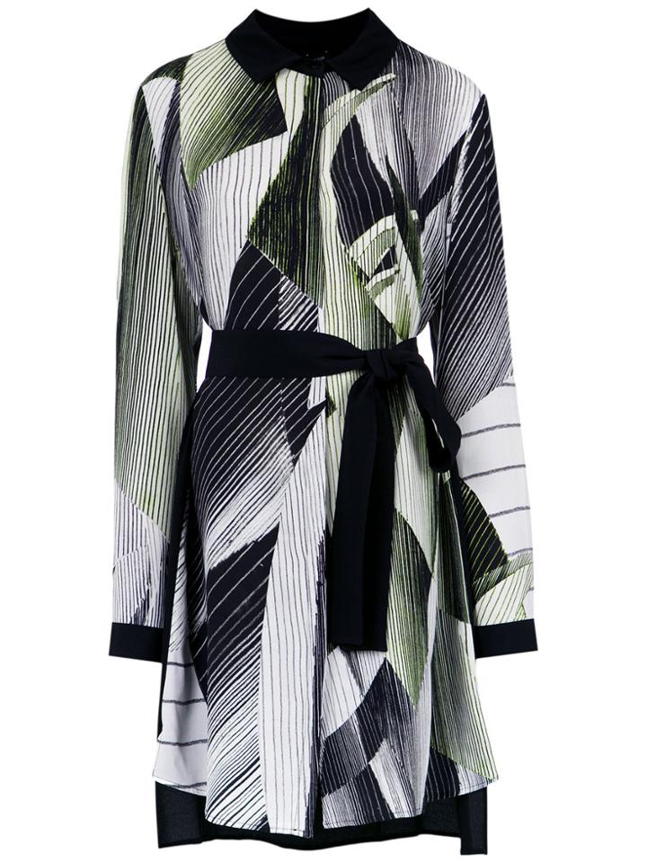 Tufi Duek Geometric Print Shirt Dress - Unavailable