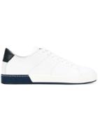 Jil Sander Panel Contrast Low Top Sneakers - White