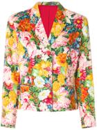 Kenzo Vintage Floral-print Blazer - Multicolour