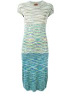 Missoni Vintage Patterned Knit Dress, Women's, Size: 44