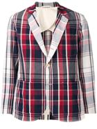 East Harbour Surplus Tahoe Plaid Blazer - Blue