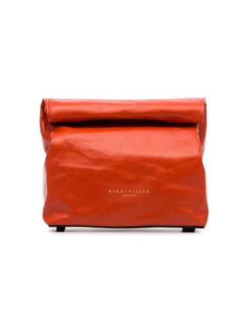 Simon Miller Miller Lunchbag20 Lthr Cltch - Red