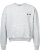 Enfants Riches Déprimés Fleece Crew Neck Sweatshirt - Grey