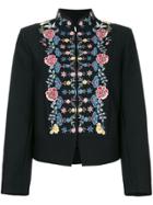 Vilshenko Short Embroidered Jacket - Black