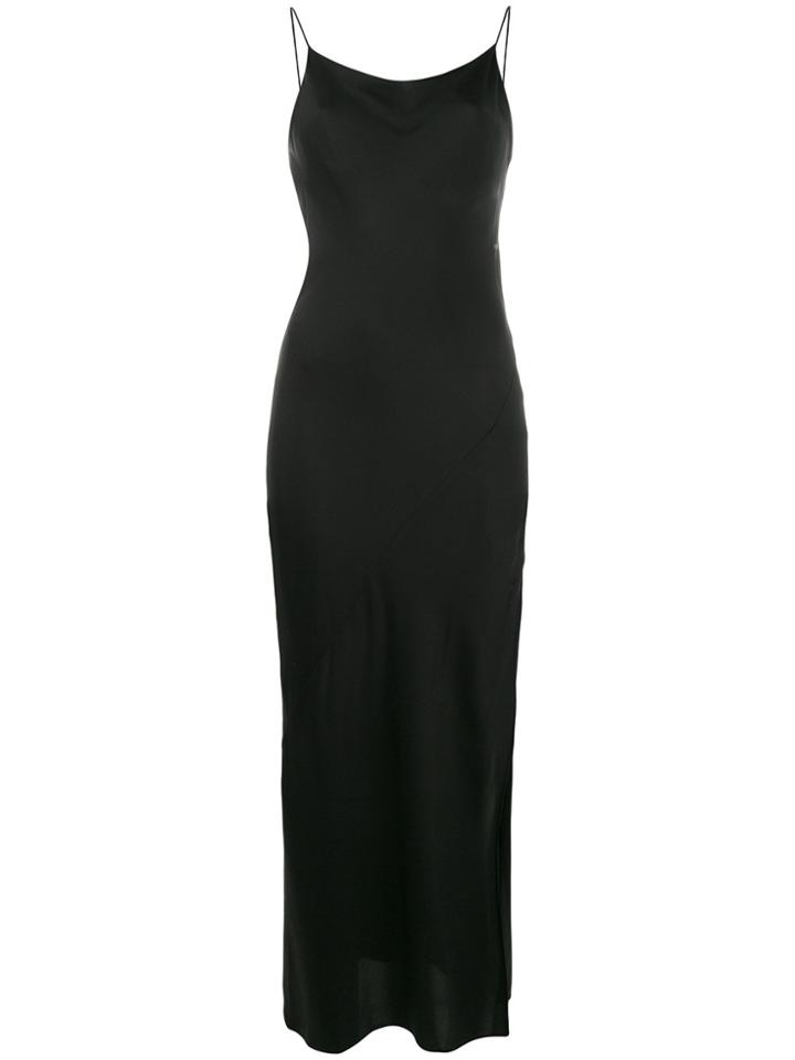 Theory Spaghetti Strap Dress - Black