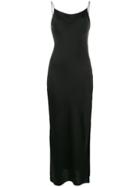 Theory Spaghetti Strap Dress - Black