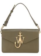 J.w.anderson Logo Plaque Tote, Women's, Green