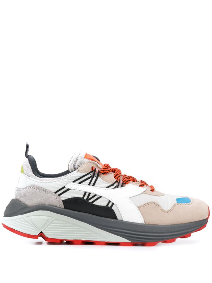 Diadora Heritage Rave Panelled Sneakers - Grey