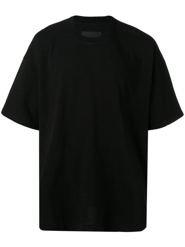 Joe Chia Oversized Short-sleeve T-shirt - Black