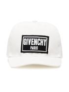 Givenchy Boxing Logo Print Cap - White