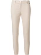 Twin-set Slim-fit Trousers - Nude & Neutrals