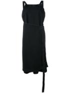 Balenciaga - Denim Apron Dress - Women - Cotton - 38, Women's, Black, Cotton