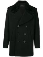 Neil Barrett Double Buttoned Coat - Black