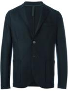 Harris Wharf London Two-button Blazer, Men's, Size: 46, Blue, Virgin Wool