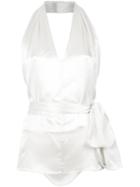 Tufi Duek Halter Neck Blouse - Unavailable