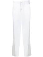 Fila Logo Embroidered Track Trousers - White