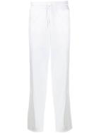 Fila Logo Embroidered Track Trousers - White