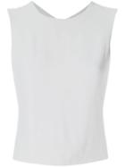 Giorgio Armani Pre-owned Cut Out Blouse - Grey