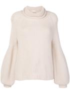 N.peal Loose Knit Sweater - Nude & Neutrals