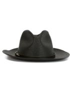 Htc Hollywood Trading Company Studded Band Panama Hat, Men's, Size: 56, Black, Paper