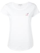Maison Labiche - Embroidered T-shirt - Women - Cotton - M, White, Cotton