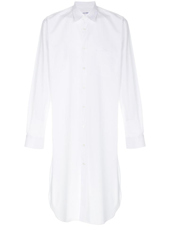 Comme Des Garçons Shirt Oversized White Shirt