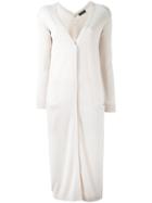 Twin-set Classic Long Cardigan, Women's, Size: Small, Nude/neutrals, Silk/cashmere